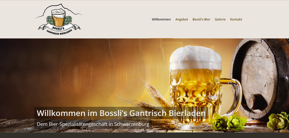 Bossli’s Gantrisch Bierladen Schwarzenburg