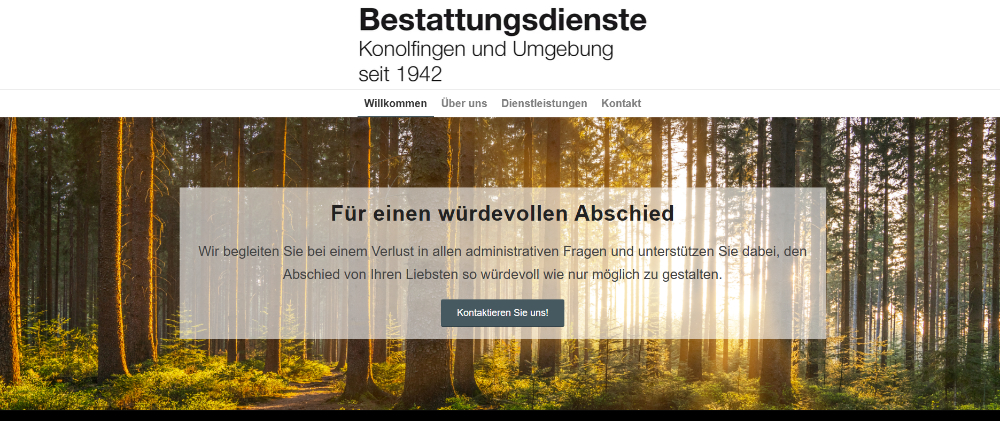 Bestattungsdienste Konolfingen