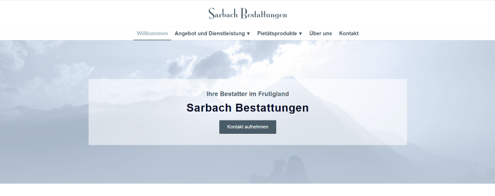 Sarbach Bestattungen Frutigen